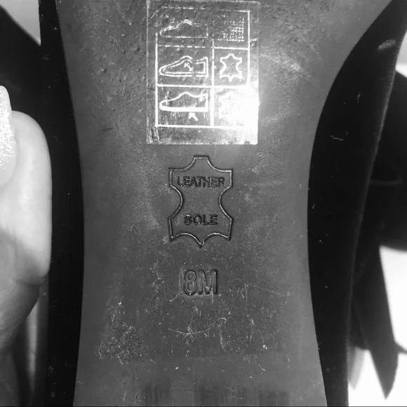 Tory Burch Clara blue velvet pointed flat shoes 8M - Picture 10 of 11